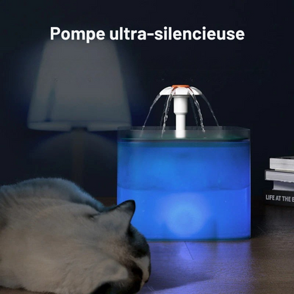 Fuente de agua para perro y gato