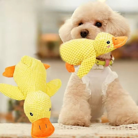Peluche pato para gato/perro